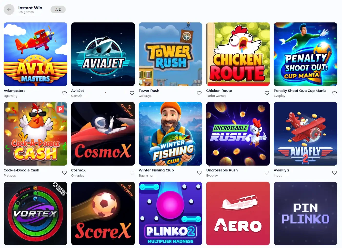 Manga Casino mobiele interface op smartphone