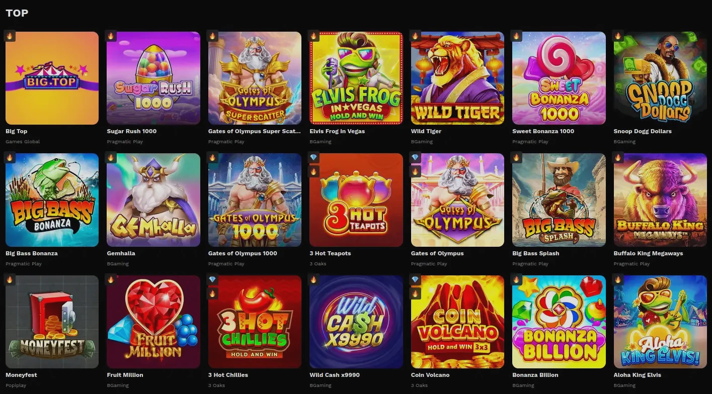 Manga Casino speloverzicht